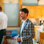 Groom getting ready at a Long Island wedding